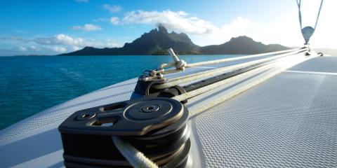 sailboat lines in Tahiti