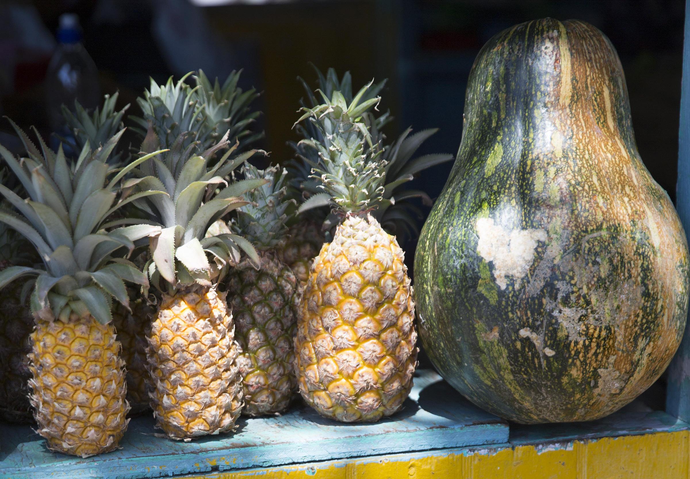 Pineapple in Antigua